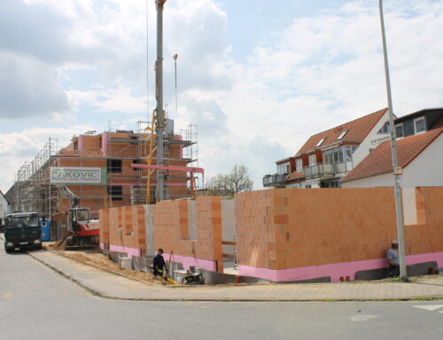 Neubau liegt im Zeitplan – Rohbau im Juli fertig